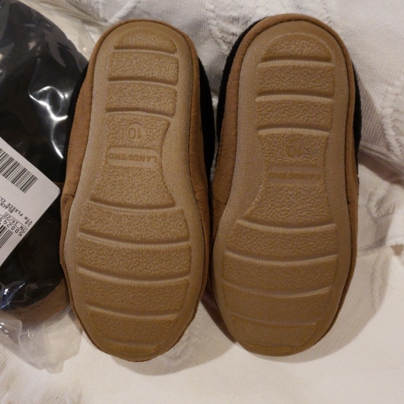 NWT Lands End Kids Fleece Clog Slippers - Picture 5 of 7